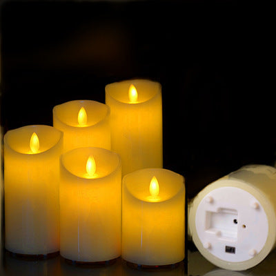 Luma Candles real wax flameless candle set (3pcs), offering a safe and realistic glow for a cozy, ambient atmosphere without the flame.